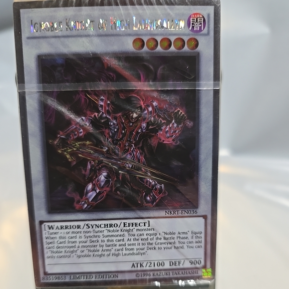 Yugioh 1st Edition Noble Knights Of The Round Tabkle Deck